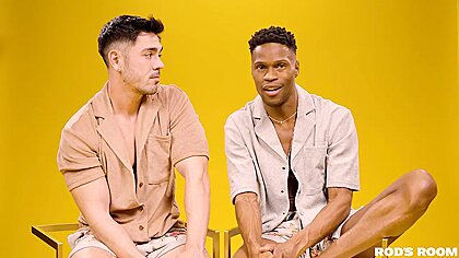 Interracial Heat With Dark Hair - Isaiah Taye And Nico Coopa